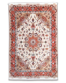 Tabriz - különleges minőségű kézi csomózású iráni szőnyeg