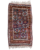 Régi kurd kézi csomózású szőnyeg